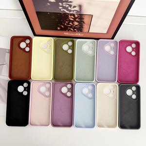 Coque pour téléphone Huawei Pura80 Pro, silicone liquide, couleur unie, protection intégrale P70 antichoc avec un look premium - Product Image 5