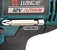 Liangye outils électriques Lcd666-3 12v perceuses électriques sans fil Machine à tournevis automatique