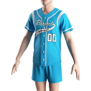 Maillot de baseball personnalisé élégant et confortable avec nom et numéro – Tenue d'équipe durable pour clubs et ligues – Option grandes tailles disponible - Product Image 5