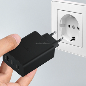 65W PD Chargeur 3 Ports D'origine EU Plug Super Rapide Chargeur USB-C PD Power Adapter <span class=keywords><strong>Trio</strong></span> Pour Samsung EP-T6530 S22 S23 Ultra - Product Image 4