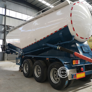 New &amp; Used 3Axle 65cbm 60Ton Pneumatic Semi Truck <strong>Trailers</strong> Dry Bulk Cement Tanker <strong>Storage</strong> Powder Transport 60Ton Tanker <strong>Storage</strong> - Product Image 4