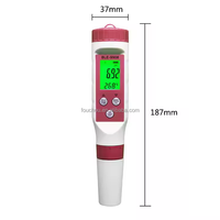 Testeur de pH de l'eau d'aquaculture 4 en 1 Bluetooth 2025, analyseur intelligent de la qualité de l'eau de piscine, mètre TDS EC, stylo analyseur de la qualité de l'eau potable