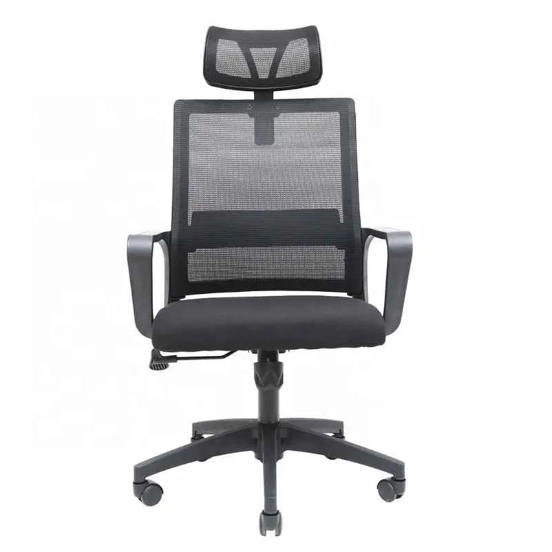 2023 Mesh Bürostuhl mit Kopfstütze für Boss Tilt Lock Bequemer kommerzieller Executive Office Chair