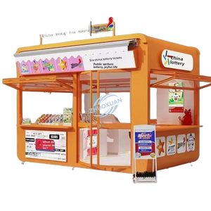 Quioscos Móviles para Vendedores Ambulantes, Puestos de Té con Leche para Mercados Nocturnos al por Mayor, Puestos Portátiles para Exteriores Ideales para Negocios en Entradas de Parques - Product Image 1