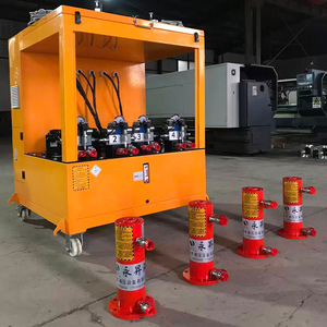 Sistema de elevación hidráulico sincronizado de 4 puntos totalmente equipado, gatos hidráulicos para construcción de puentes - Product Image 2
