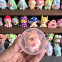 Collection de figurines tendance en résine floquée, boîte mystère, figurine personnalisée, vente en gros, sac surprise, fabricant de poupées de dessin animé