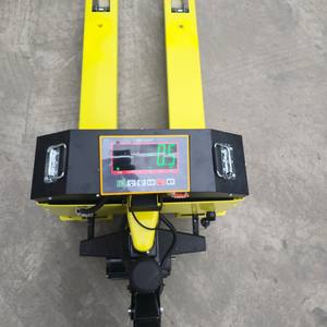 Venta caliente 1500kg 3000kg báscula electrónica transpaleta eléctrica con báscula de pesaje carretilla elevadora para transporte - Product Image 2