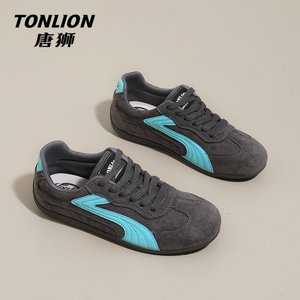 Tienda Oficial Tangshi, Zapatos de Mujer con Cordones, Nueva Colección Verano 2026, Marca de Nicho, Estilo Air Force, Diseño Color Block, Parte Superior de Poliuretano - Product Image 5