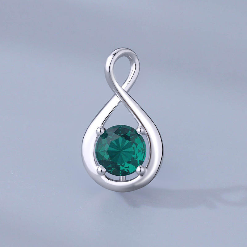 Or blanc mai (zirconium vert)