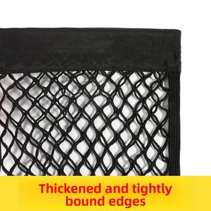 40*25cm adesivo magico in Nylon borsa portaoggetti elastico in rete per sedile posteriore <span class=keywords><strong>Auto</strong></span> appeso <span class=keywords><strong>Organizer</strong></span> per riordino automatico - Product Image 3