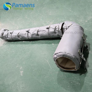 سترة عازلة مخصصة لأنابيب البخار عالية الحرارة بطانية سهلة الإزالة والتركيب - Product Image 2