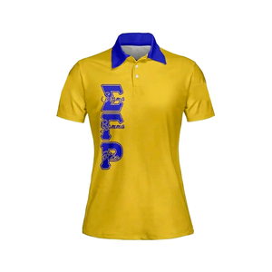 Chemises décontractées d'été pour femmes Sigma Gamma Rho, vêtements de sororité, 100 % coton, haute qualité, respirantes, vente en gros - Product Image 1