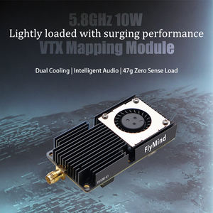 Передатчик FPV VTX, 10 Вт, 5,8 ГГц, 48-дюймовая Регулируемая мощность, модуль передачи видео дальнего действия для Дронов - Product Image 3