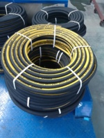 Tuyau d'air en caoutchouc industriel 5/16'' 3/8'' 1/2'' Flexible Durable Longueur personnalisable pour systèmes pneumatiques et machines
