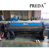 Machine se pliante manuelle pneumatique de la feuille TDF de la marque 1300mm de Preda pour la fabrication de conduit d'air
