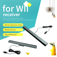 Barre de capteur infrarouge filaire W-337-1, récepteur de mouvement pour accessoires de jeu simulateur Nintendo Wii et Wii U