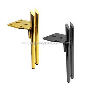 Modern Minimalist Furniture Legs Iron Table Support Heavy Duty Black Gold Silver Decorative Chopstick Shape - Product Image 5