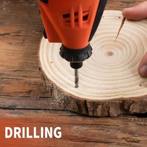 <span class=keywords><strong>Outil</strong></span> rotatif <span class=keywords><strong>multifonction</strong></span> 95 pièces pour la sculpture, le perçage et la coupe avec arbre flexible Kit d'outils rotatifs de ponçage - Product Image 3