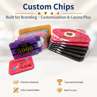 Fournisseurs de solutions de casino tout-en-un, jetons de poker professionnels personnalisés, impression anti-contrefaçon UV, jetons de jeu
