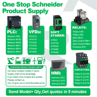 Contrôleurs PLC PAC Schneider Modicon M200 TM200C24T neufs d'origine, compacts, 24 points d'E/S, programmables.