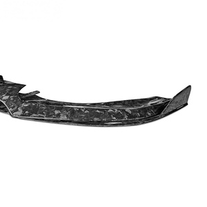 Alerón delantero estilo Aubu de fibra de carbono preimpregnada con acabado brillante, divisor de parachoques, aditivo para <span class=keywords><strong>Audi</strong></span> RS7 <span class=keywords><strong>C7</strong></span> 2014 2015 - Product Image 3