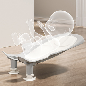 Bassin <span class=keywords><strong>de</strong></span> lavage pour nouveau-né en bambou, produit <span class=keywords><strong>de</strong></span> <span class=keywords><strong>bain</strong></span> pour bébés, à utiliser en position assise ou allongée - Product Image 3