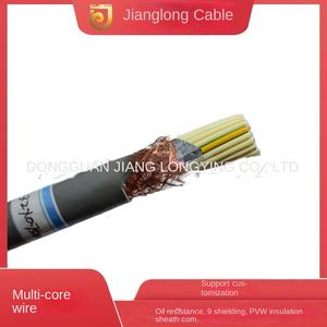 Jiang long Hochtemperatur-Kälte beständigkeit RVV-Niederspannung draht Mehrkern ummanteltes <span class=keywords><strong>Aluminium</strong></span> kupfer für extreme Arbeiten - Product Image 3