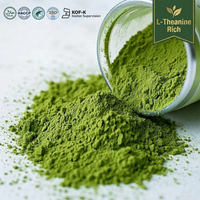A-6A Premium Ceremonial Grade Matcha Green Tea Powder Pure L-Theanine Rich Bulk Wholesale Premium Matcha untuk Komersial