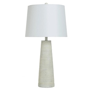 Modern Coastal Bronze Rustic Table Lamp Square Shade <b>E26</b> Base Electric Power Supply for Home Decor Bedroom Hotel Lobby Guestroom - Product Image 1