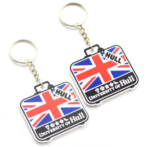 <strong>Custom</strong> <strong>Soft</strong> PVC <strong>Rubber</strong> Keychains 3D Waterproof Lightweight Promotional Logo <strong>Keyring</strong> - Product Image 5