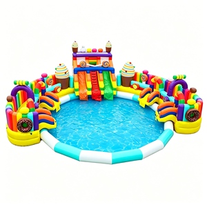 Parque Acuático Inflable de Fácil Instalación al por Mayor, <span class=keywords><strong>Precios</strong></span> de Parques Acuáticos Inflables para Operación Comercial a Largo Plazo, Parque de Resort - Product Image 2