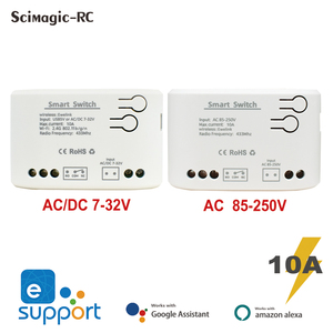 EweLink wifi thông minh cửa nhà để xe mở Cổng điều khiển 433 điều khiển từ xa ngắt mạch chuyển tiếp mô-đun điều khiển bằng giọng nói Alexa - Product Image 3