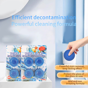 Tabletas Limpiadoras Automáticas para Inodoro, con Burbujas Azules, Producto de Limpieza para Baño y Hogar - Product Image 2