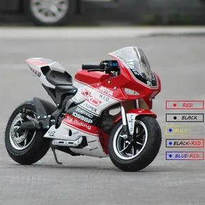China Fabriek Groothandel Cdi Ontsteking 4 Takt Luchtgekoelde Motor Mini Racing Pocket Bike 49cc