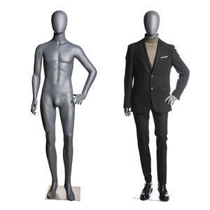 Maniquí de exhibición de trajes para <span class=keywords><strong>hombre</strong></span> AFELLOW Serie John, original europeo, de fibra de vidrio, con torso y postura de pie. - Product Image 4