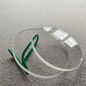 แผ่นกระจกใสเคลือบ AR สำหรับเครื่องมือวัดแบบกลมและสี่เหลี่ยม เครื่องจักร กระจกป้องกันเคลือบ AR - Product Image 3