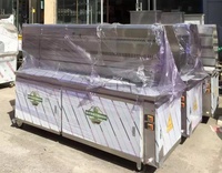 Extracteur de fumée automatique 96% efficace 1500W Electro Field pour camion de barbecue multifonctionnel de 1,5 m, machine de traitement des gaz à faible consommation