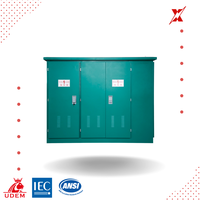 Subestación montada en almohadilla en forma de bobina personalizable para transformadores para edificios de oficinas comerciales residenciales de gran altura 120V 36V