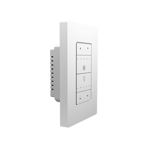 Interruptor inteligente Tuya de diseño de clic de ratón, 2 ganglios 3 vías, Zigbee Neutral, control de ventilador y luz, compatible con Alexa y Google Home, OEM ODM - Product Image 2