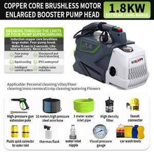 Machine à laver de voiture commerciale portative tenue dans la main de <span class=keywords><strong>prix</strong></span> usine Mini nettoyeur électrique de voiture de l'eau - Product Image 2