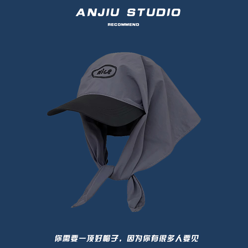 Grigio "bel cappello da torrette stampate]