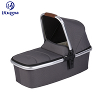 Poussette double inclinable de luxe pour bébés jumeaux