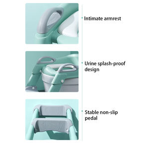 سفر الأطفال طفل قعادة التدريب كرسي مقعد مع خطوة البراز سلم مقاعد مرحاض التدريب الاطفال داخلي Wc مدرب طوي 2022 - Product Image 5