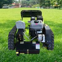 Haute efficacité tout Terrain buissons chenille de qualité Ultra industrielle Intelligent agricole verger faucille Robot fléau tondeuse à gazon