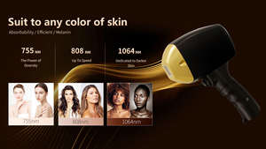 Chuyên nghiệp Nd Yag Q Switched Loại bỏ hình Xăm Laser 755 808 1064 Diode Máy tẩy lông bằng laser vẻ đẹp thiết bị - Product Image 4