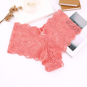 Cómodas bragas de algodón de talle bajo, tejidas, con encaje sexy, estilo <span class=keywords><strong>hipster</strong></span>, para mujer, al por mayor - Product Image 6
