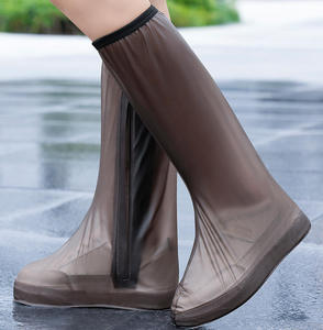 Capa de Chuva Impermeável de PVC para Botas de Cano Alto, Unissex, para Uso Externo e Viagens - Proteção Reforçada para Calçados - Product Image 2