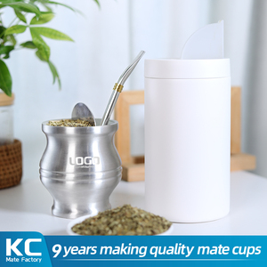 Boîte à thé Yerba Mate avec couvercle à coulisse guidée, capacité généreuse <span class=keywords><strong>de</strong></span> 1000 ml, qualité alimentaire, logo personnalisé, pot <span class=keywords><strong>de</strong></span> stockage pour aliments secs, café et épices - Product Image 6