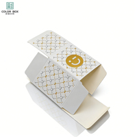 Boîtes en carton rigide recyclables personnalisées avec laminage brillant, doublure en éponge et fermeture magnétique pour produits de soin de la peau écologiques
