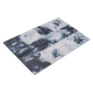 Playmat mit Neopren rücken, 6 'x 4' Singled Side Snow Storm Battle Mat mit Trage tasche